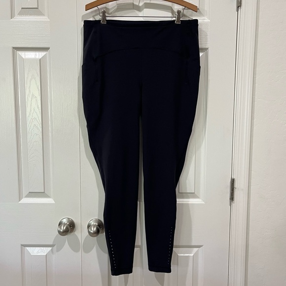 lululemon athletica Pants - Lululemon Swift Speed High-Rise Black Pants Leggings 14